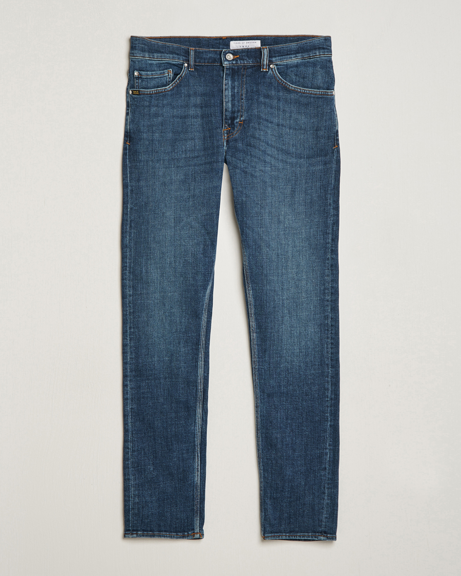 Hombres | Pantalones | Tiger of Sweden | Evolve Jeans Medium Blue