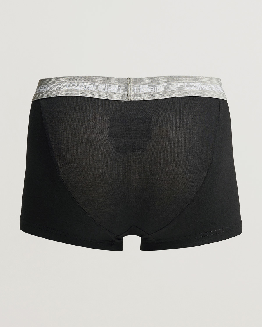 Hombres | Ropa interior | Calvin Klein | Cotton Stretch Trunk 3-pack Grey/Green/Plum