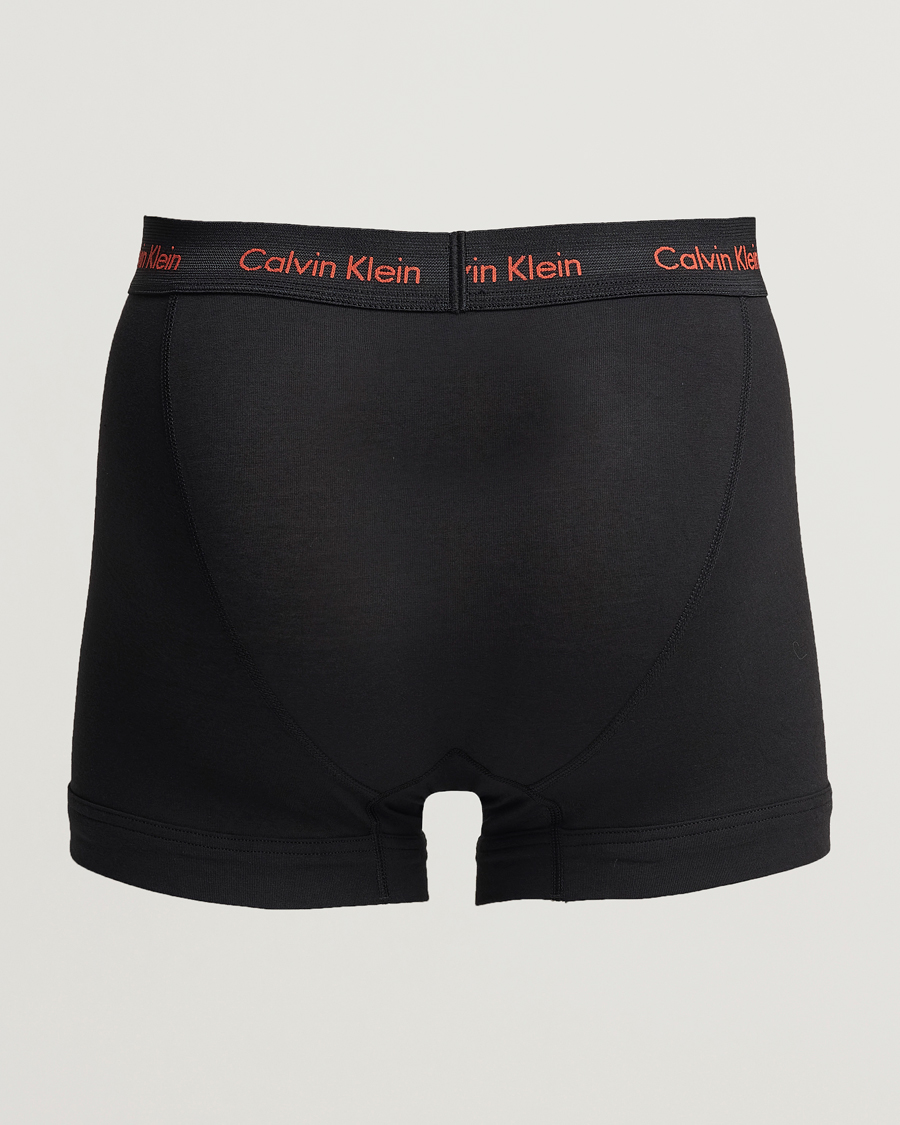 Hombres |  | Calvin Klein | Cotton Stretch Trunk 3-pack Black