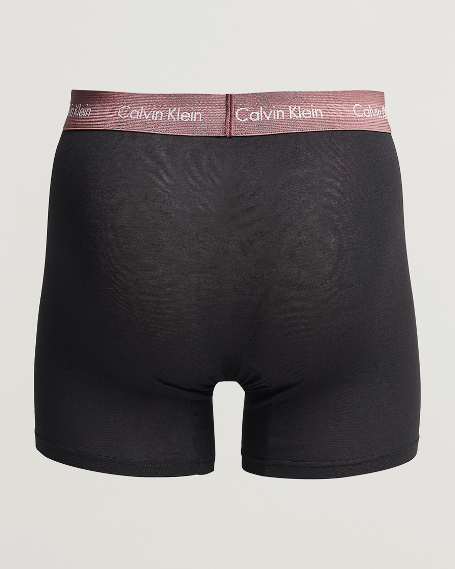 Hombres |  | Calvin Klein | Cotton Stretch 3-Pack Boxer Breif Rose/Ocean/White