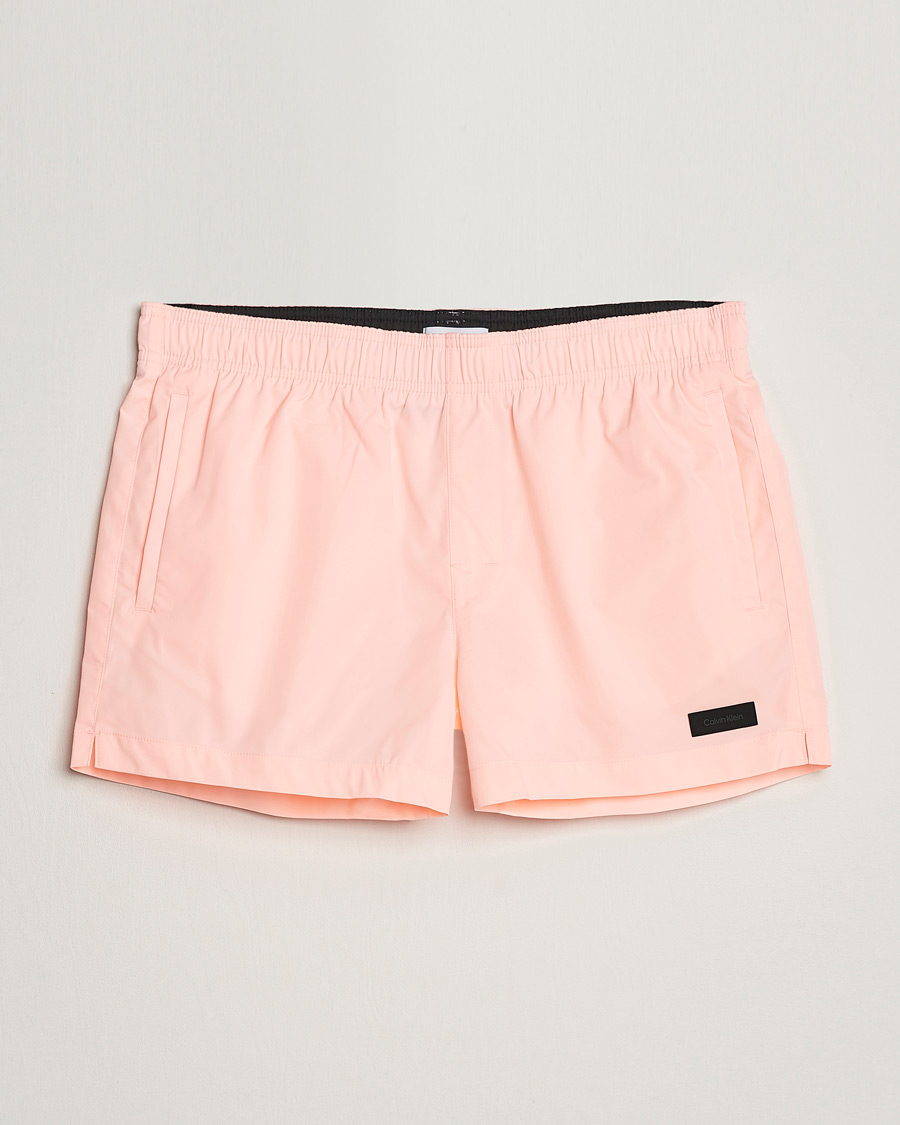 Hombres | Bañadores | Calvin Klein | Logo Drawstring Swimshorts Pale Rosette
