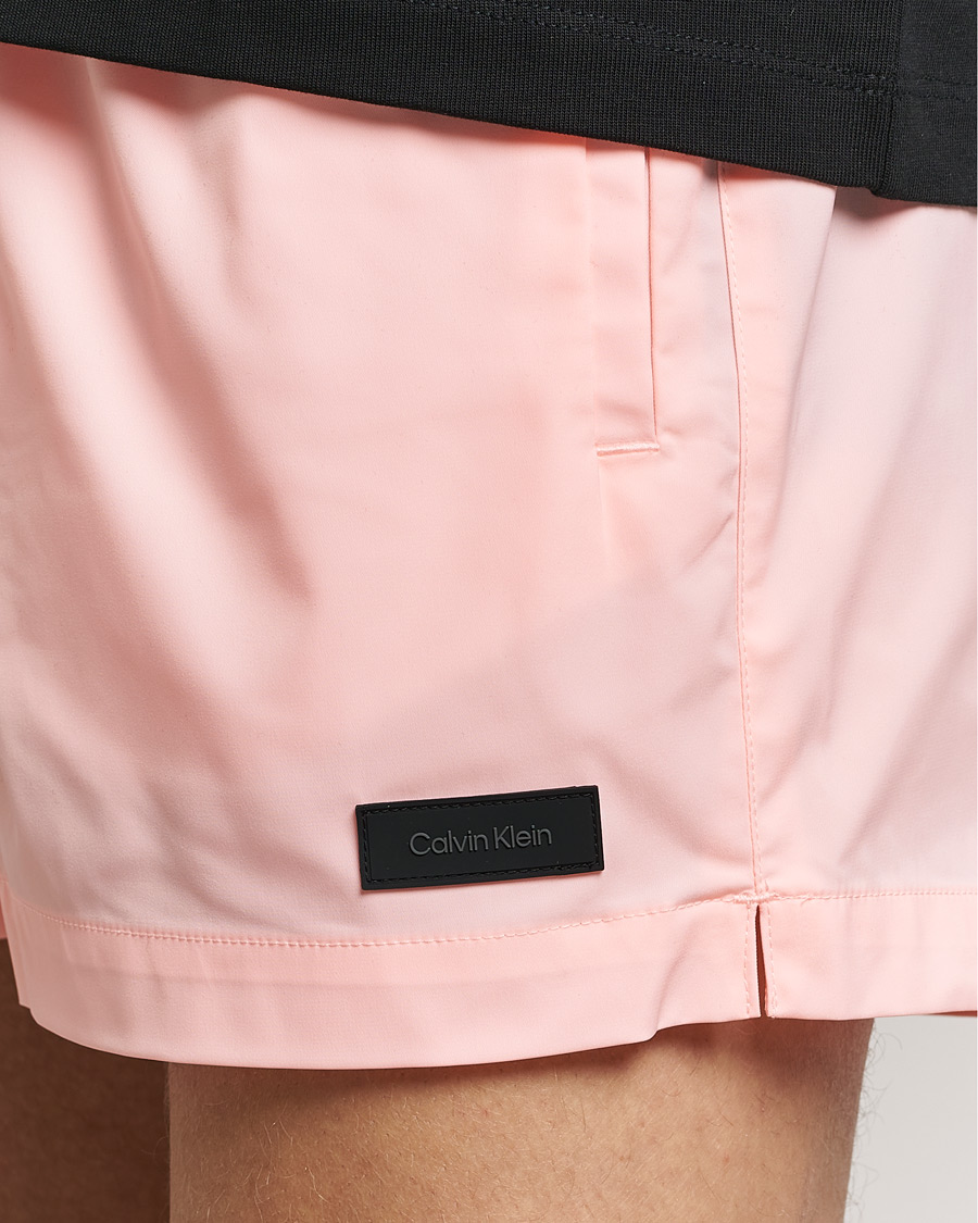 Hombres | Bañadores | Calvin Klein | Logo Drawstring Swimshorts Pale Rosette
