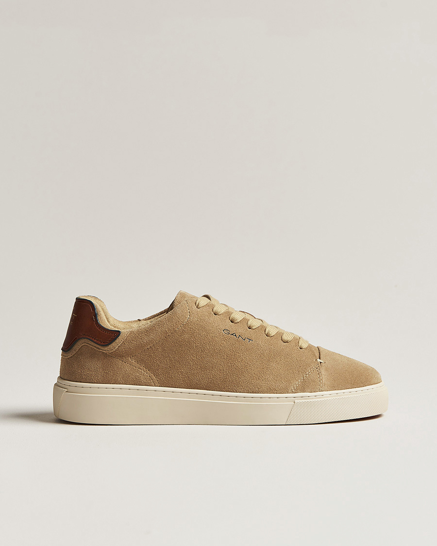 Hombres | GANT Mc Julien Suede Sneaker Dark Khaki | GANT | Mc Julien Suede Sneaker Dark Khaki