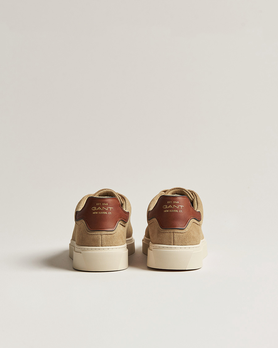 Hombres | GANT Mc Julien Suede Sneaker Dark Khaki | GANT | Mc Julien Suede Sneaker Dark Khaki