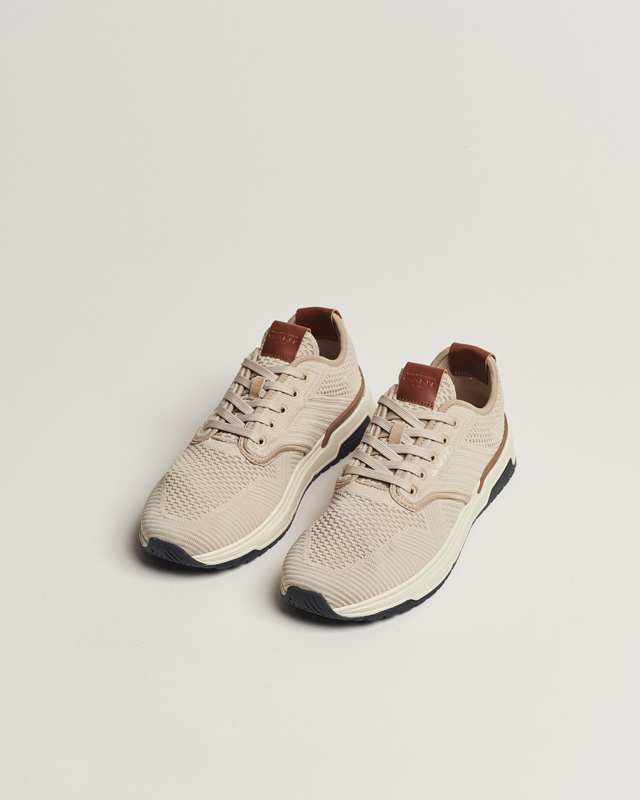Hombres | Zapatillas running | GANT | Jeuton Mesh Sneaker Taupe
