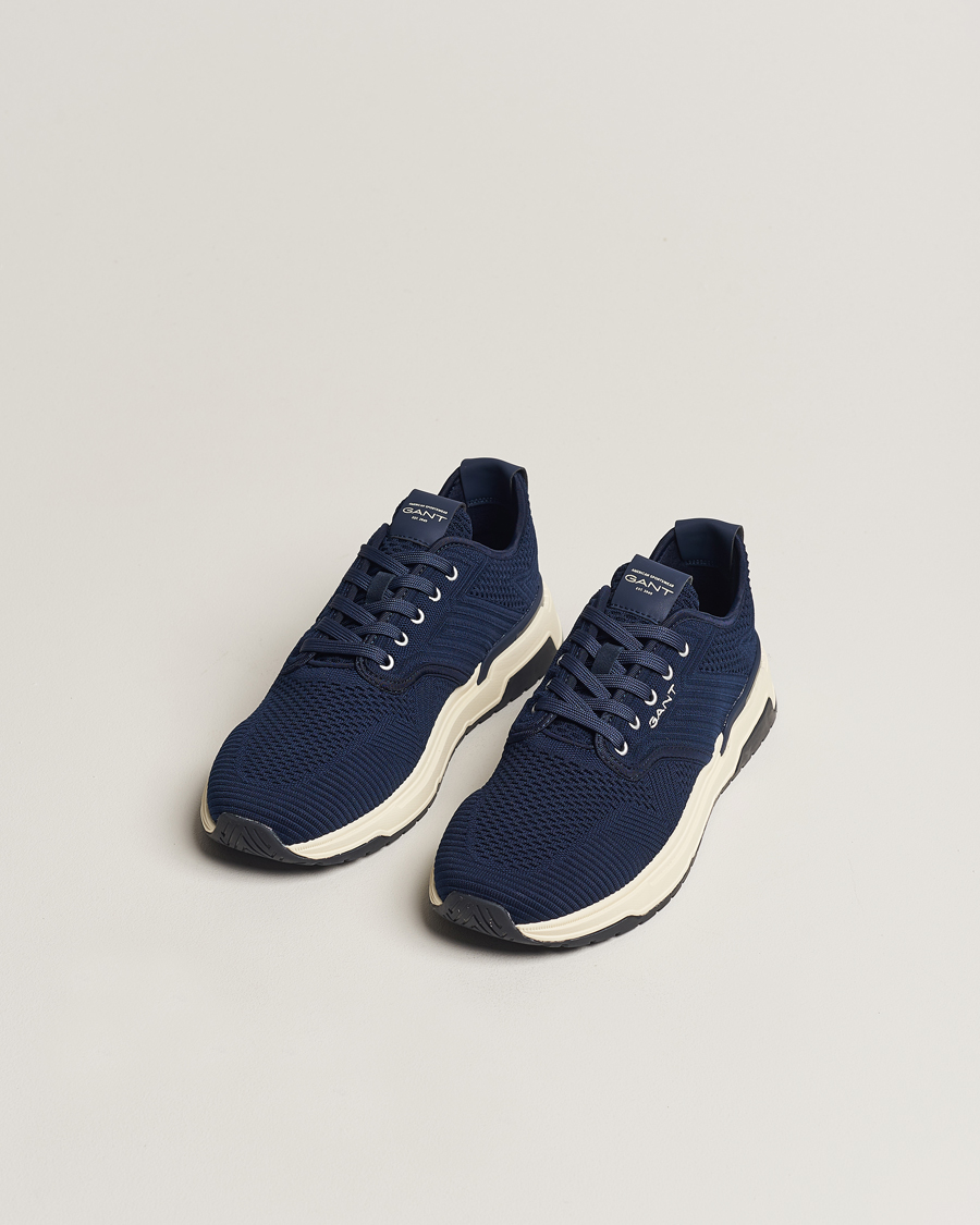 Hombres | GANT Jeuton Mesh Sneaker Marine | GANT | Jeuton Mesh Sneaker Marine