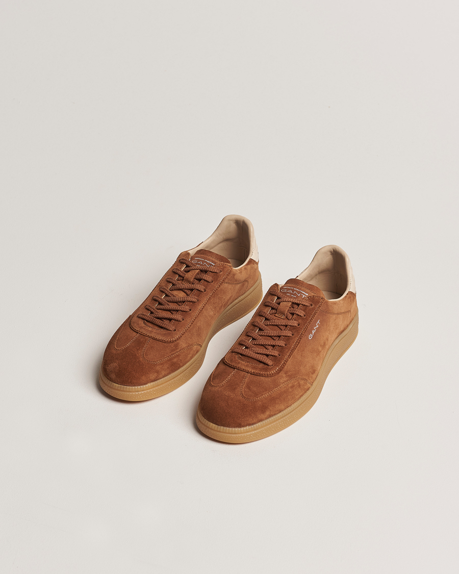 Hombres | Zapatos | GANT | Cuzmo Suede Sneaker Brown
