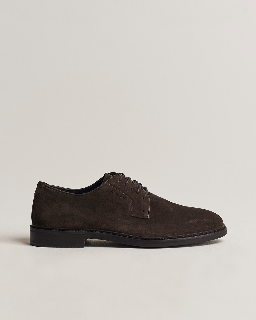 Hombres | GANT Bidford Suede Derby Coffee Brown | GANT | Bidford Suede Derby Coffee Brown