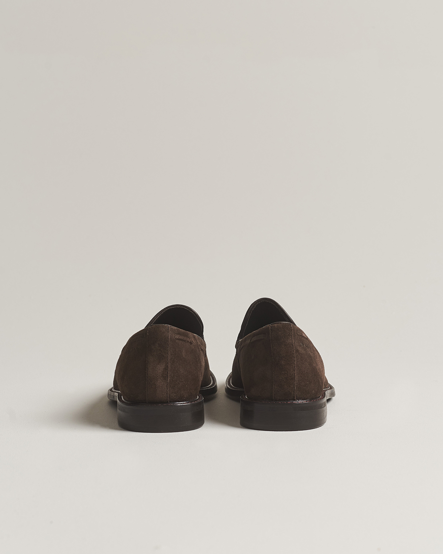 Hombres | GANT Lozham Suede Tassle Loafer Coffee Brown | GANT | Lozham Suede Tassle Loafer Coffee Brown