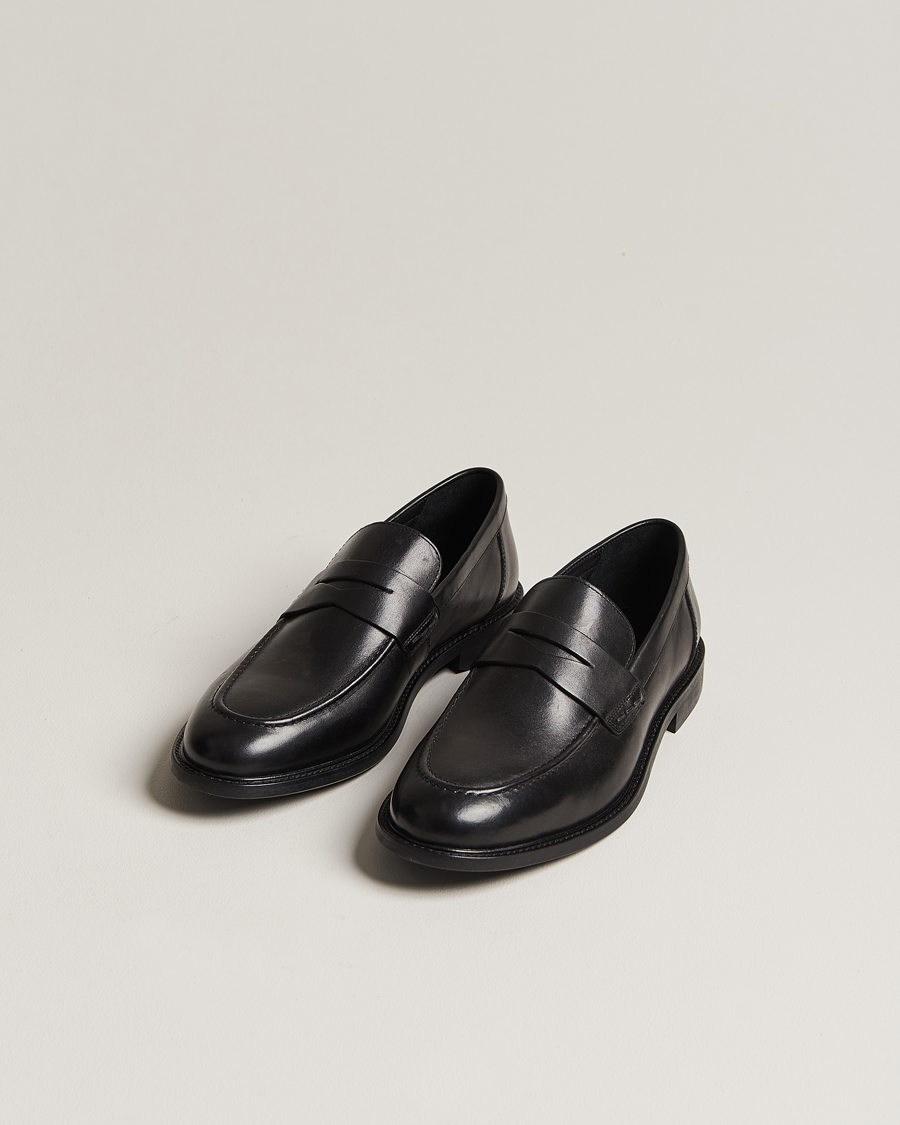 Hombres |  | GANT | Lozham Leather Loafer Black
