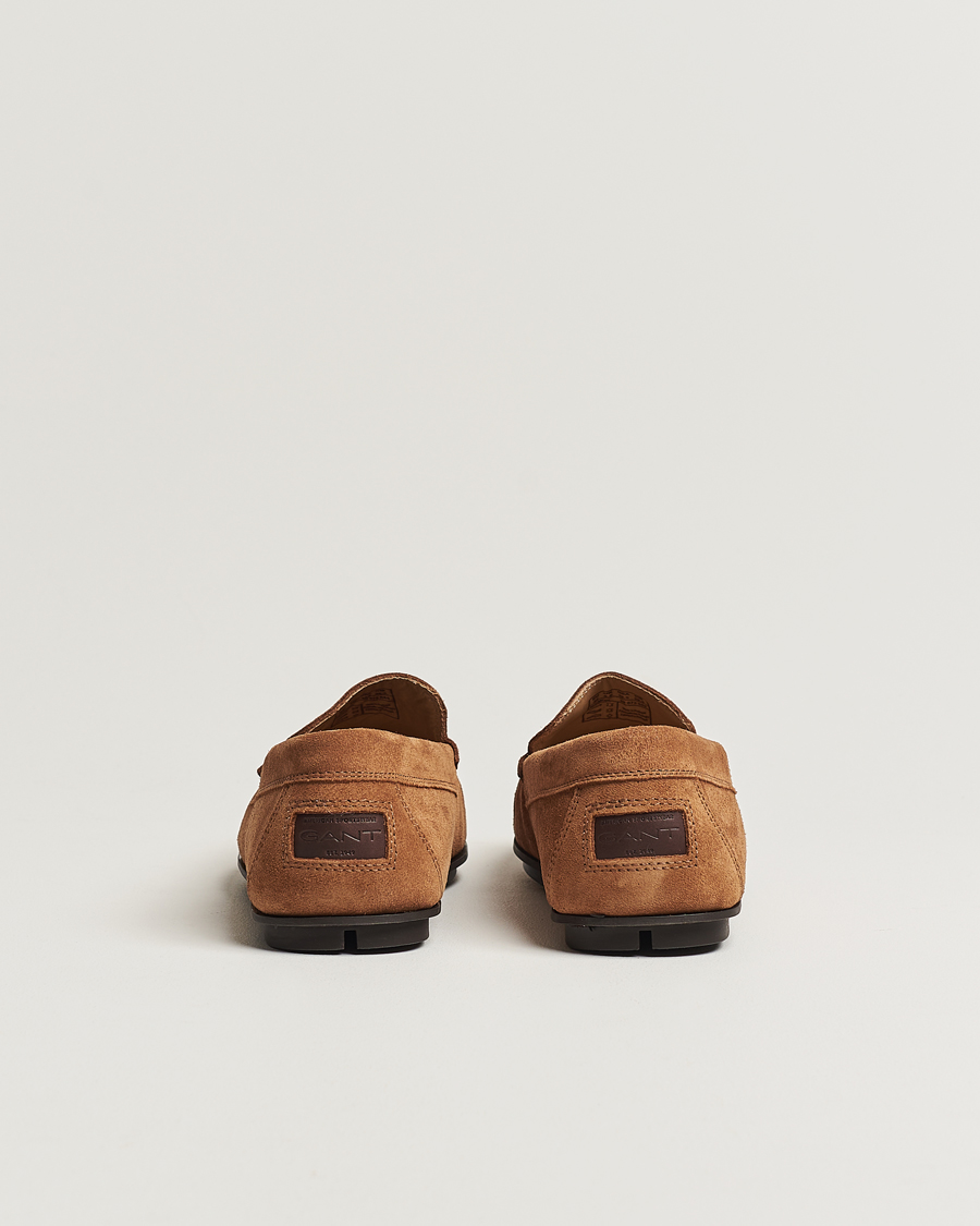 Hombres | GANT Wilmon Suede Car Shoe Cognac | GANT | Wilmon Suede Car Shoe Cognac