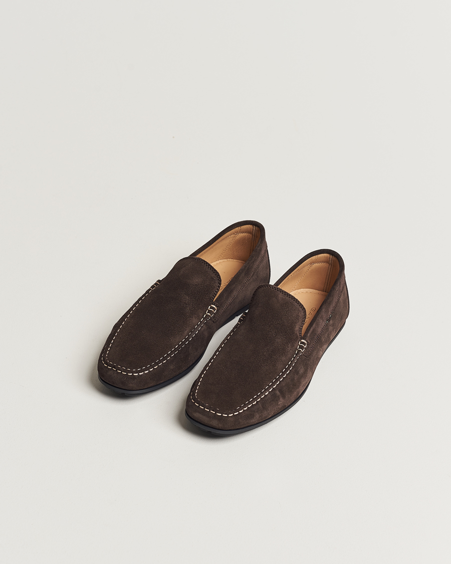 Hombres | GANT Wilmon Suede Car Shoe Dark Brown | GANT | Wilmon Suede Car Shoe Dark Brown