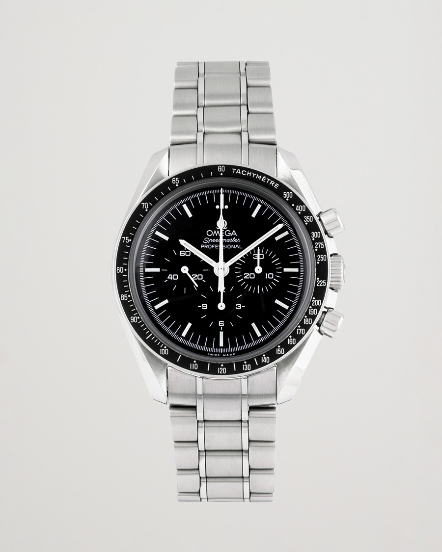 Hombres | Omega Pre-Owned Speedmaster Moonwatch PRO 005 Steel Black Silver | Omega Pre-Owned | Speedmaster Moonwatch PRO 005 Steel Black Silver