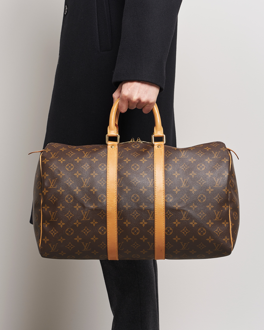 Hombres | Pre-owned Accesorios | Louis Vuitton Pre-Owned | Keepall 45 Bag Monogram 