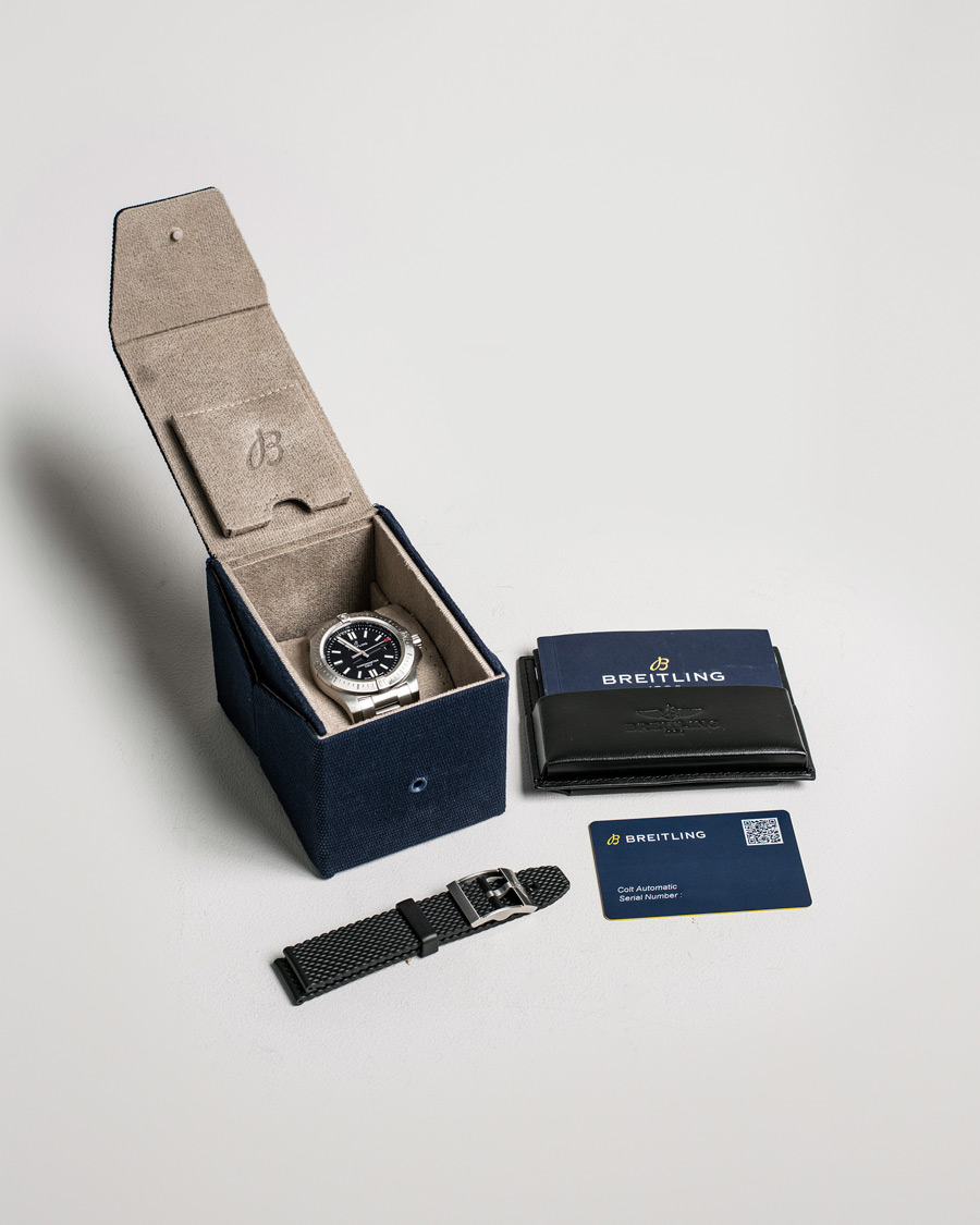 Hombres | Breitling Pre-Owned Chronomat Colt A17388101B1A1 Silver | Breitling Pre-Owned | Chronomat Colt A17388101B1A1 Silver