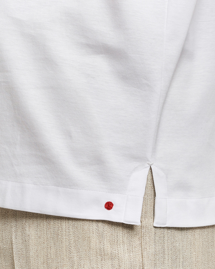 Hombres | Camisas | Kiton | Popover Shirt White