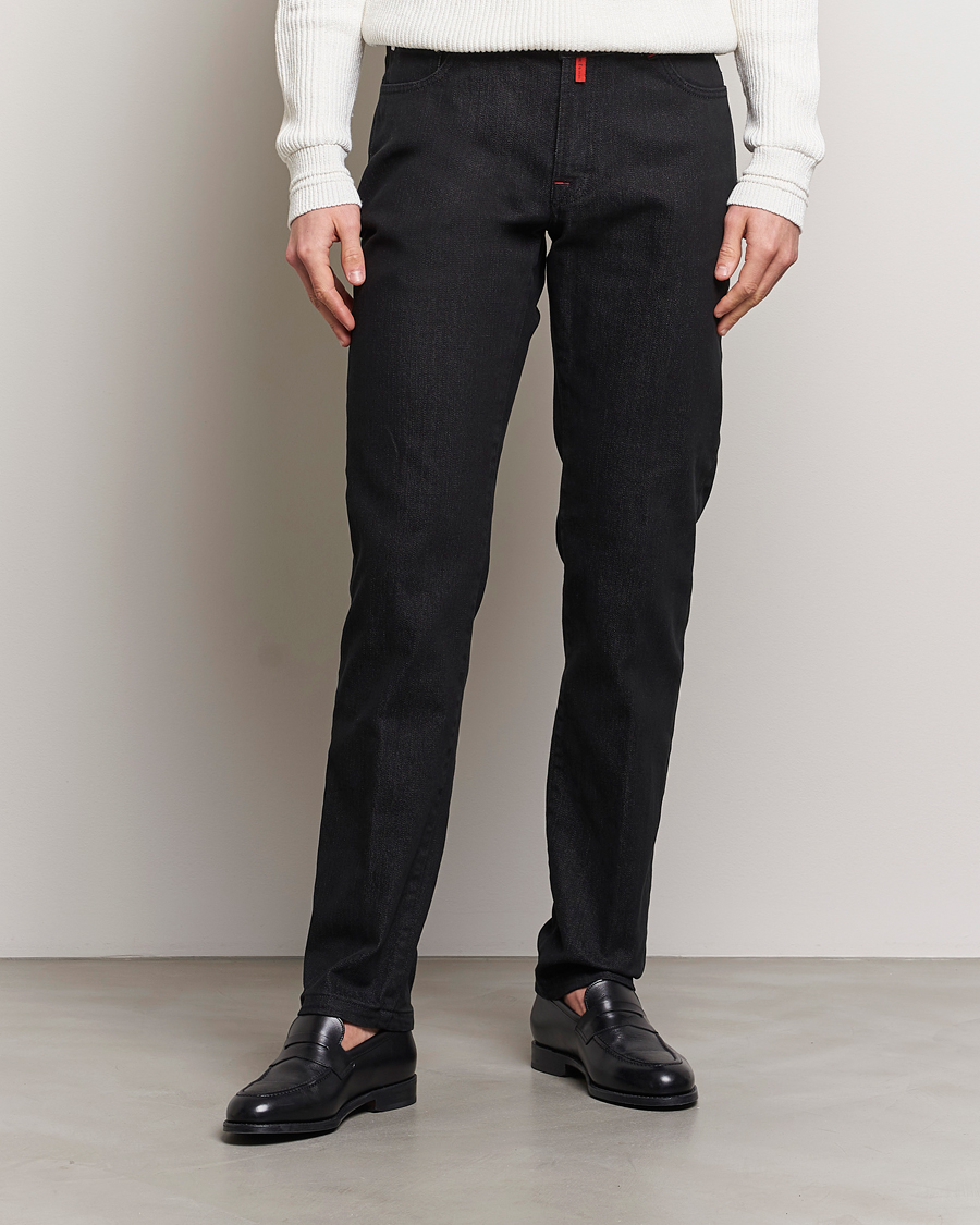Hombres | Departamentos | Kiton | Slim Fit 5-Pocket Jeans Black