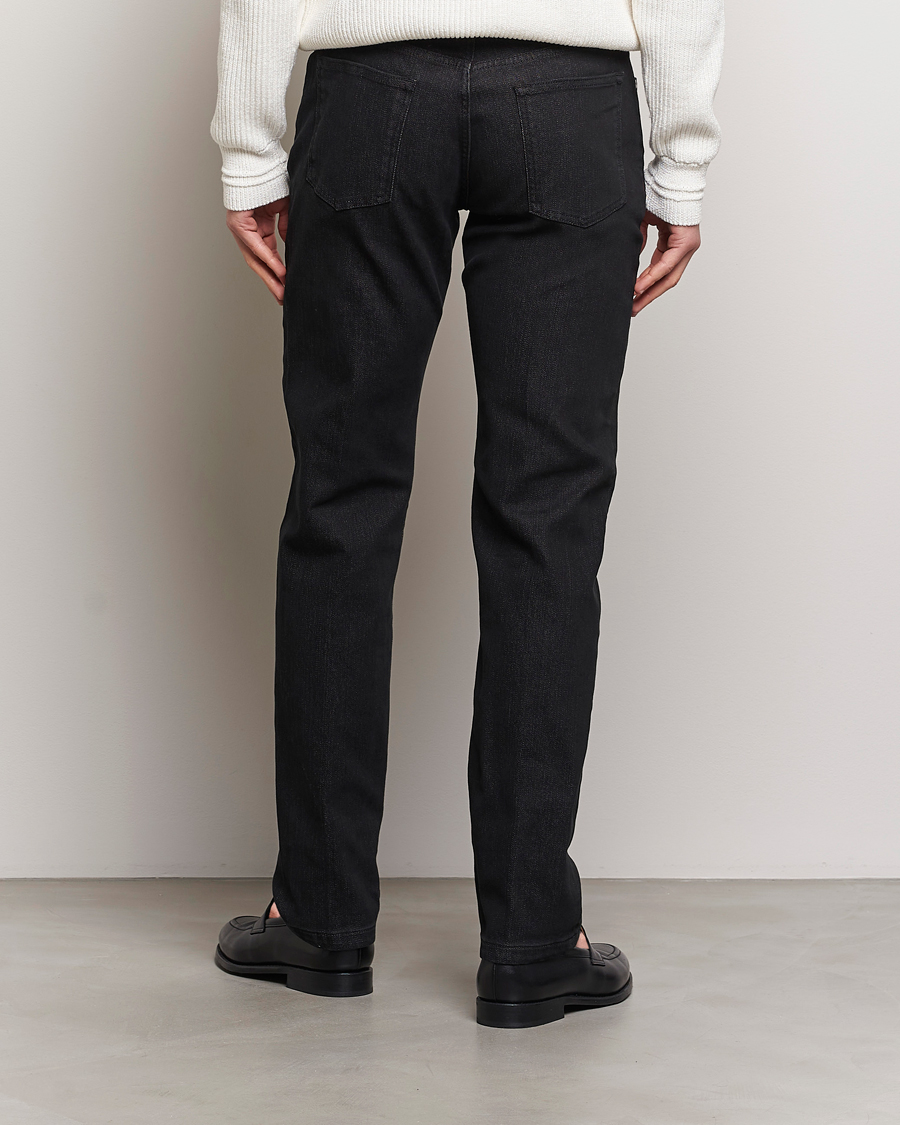 Hombres | Vaqueros | Kiton | Slim Fit 5-Pocket Jeans Black