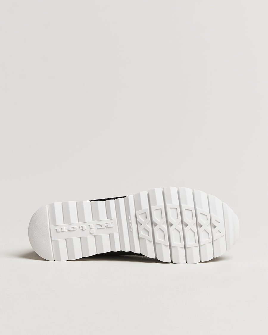 Hombres | Kiton Mesh Running Sneakers Black | Kiton | Mesh Running Sneakers Black