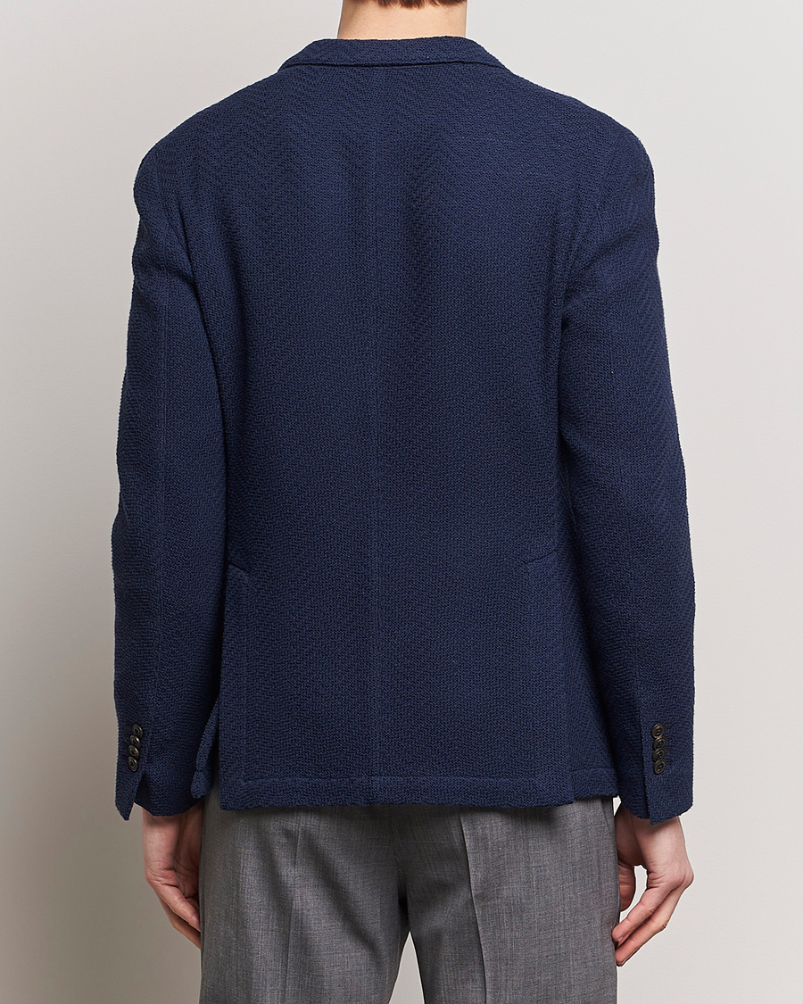 Hombres | Blazers | L.B.M. 1911 | Double Breasted Jersey Punto Blazer Navy