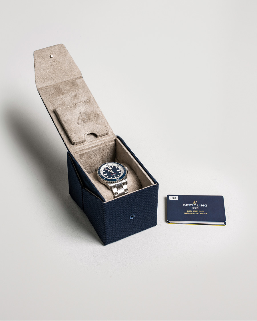 Hombres | Breitling Pre-Owned Superocean 42 A17375 Silver | Breitling Pre-Owned | Superocean 42 A17375 Silver