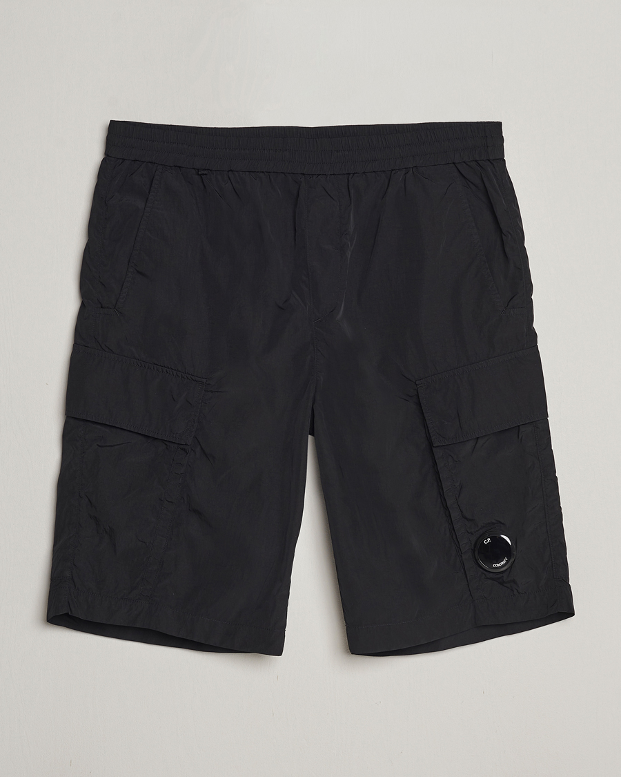 Hombres | Pantalones cortos | C.P. Company | Chrome-R Cargo Shorts Black