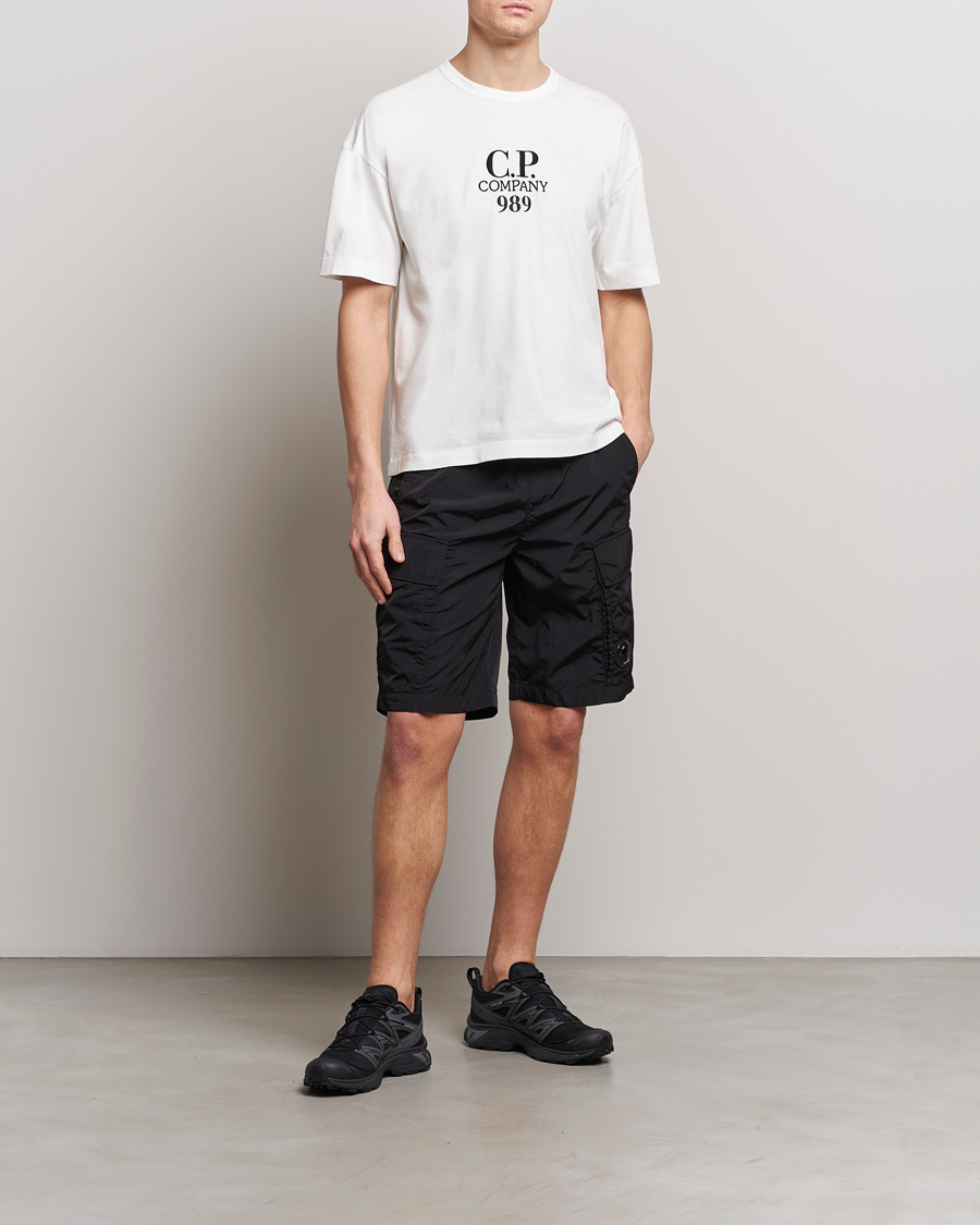 Hombres | Pantalones cortos | C.P. Company | Chrome-R Cargo Shorts Black