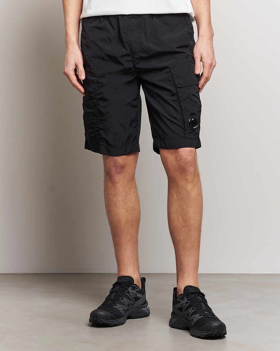 Hombres | Pantalones cortos | C.P. Company | Chrome-R Cargo Shorts Black