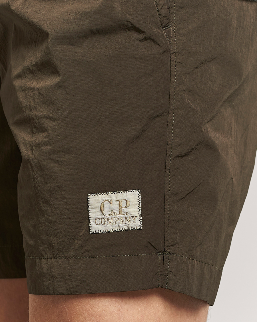Hombres | Bañadores | C.P. Company | Eco Chrome-R Swimshorts Dark Olive