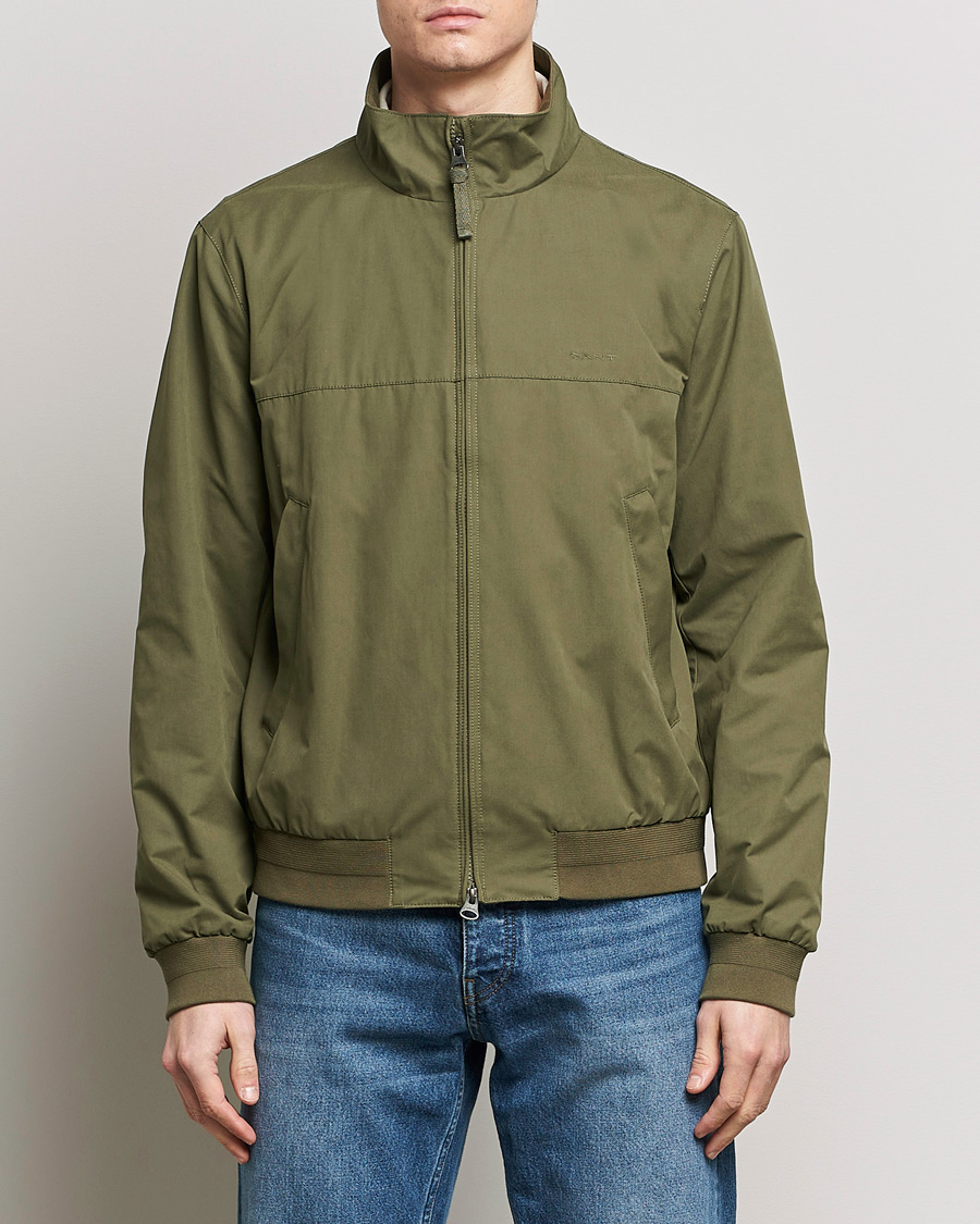 Hombres | Abrigos y chaquetas | GANT | The Hampshire Jacket Dryed Rosemary