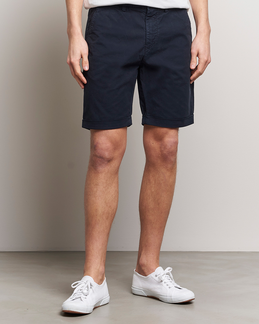 Hombres | Pantalones cortos | GANT | Regular Sunbleached Shorts Marine