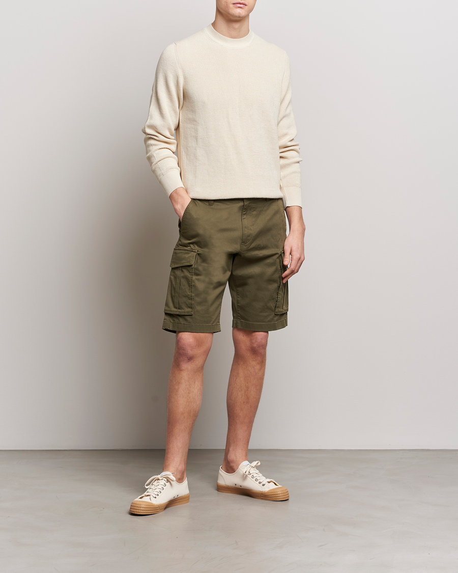 Hombres | Pantalones cortos | Gant | Relaxed Twill Cargo Shorts Juniper Green
