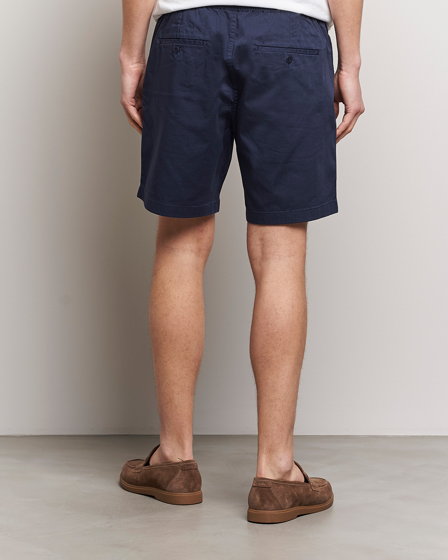 Hombres | Pantalones cortos | GANT | Drawstring Logo Shorts Marine