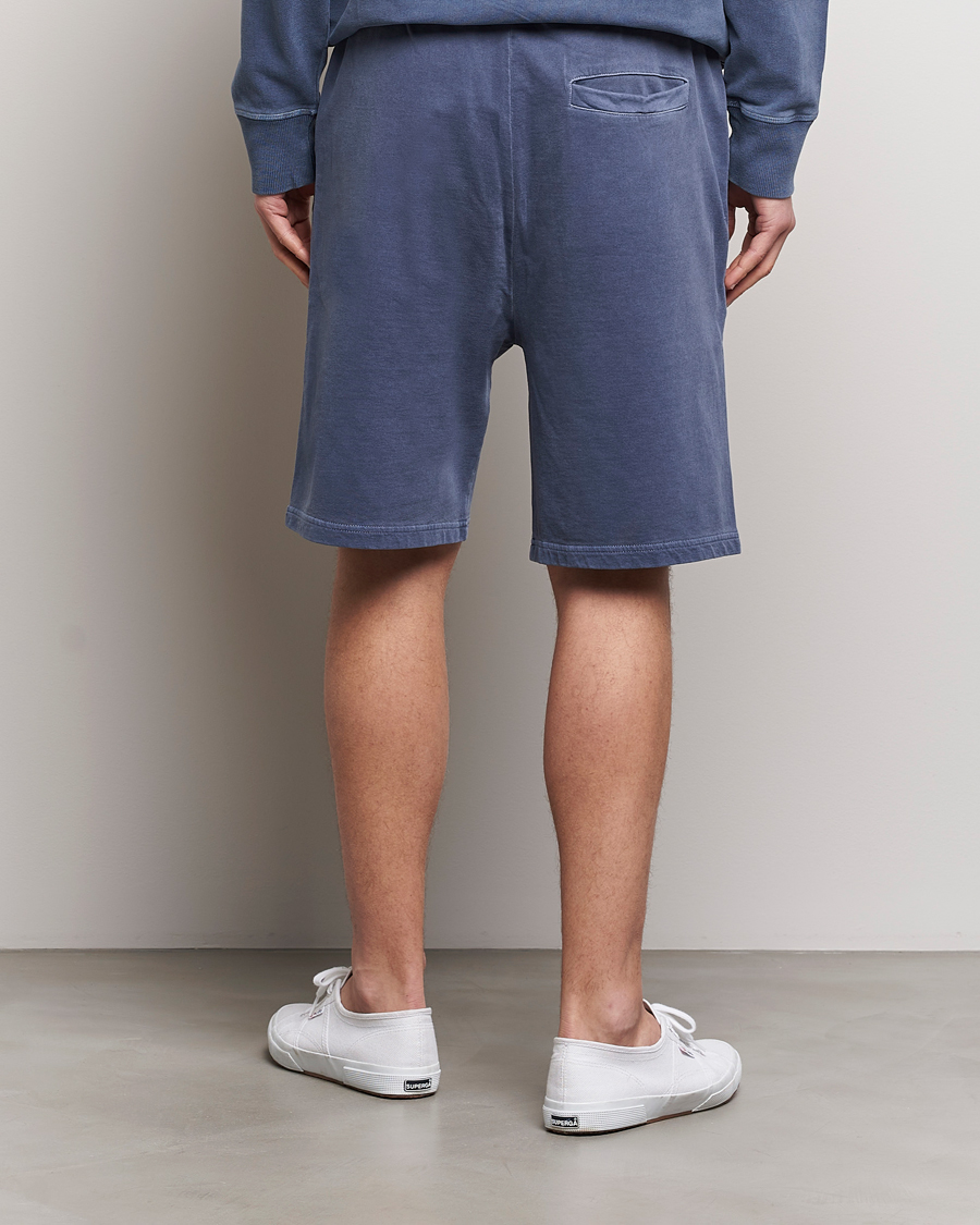 Hombres | Pantalones cortos | Gant | Sunbleached Sweatshorts Dusty Blue Sea