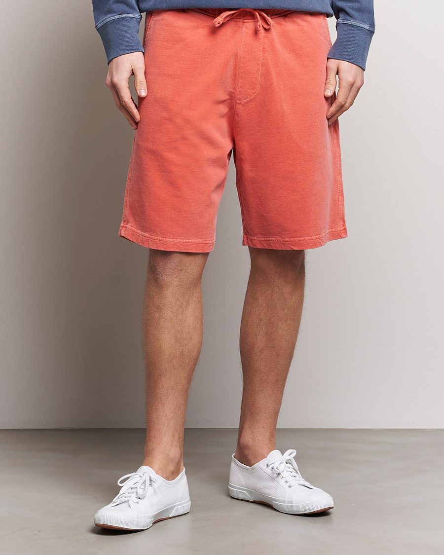 Hombres | Pantalones cortos | Gant | Sunbleached Sweatshorts Burnt Orange