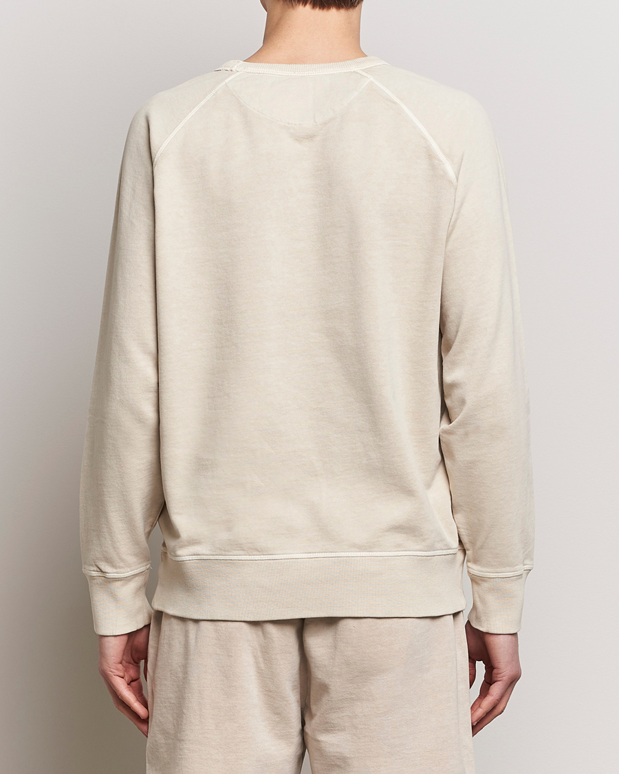 Hombres | Jerséis y prendas de punto | GANT | Sunbleached Crew Neck Sweatshirt Silky Beige
