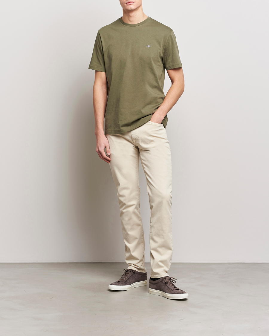 Hombres | Camisetas | GANT | The Original T-Shirt Juniper Green