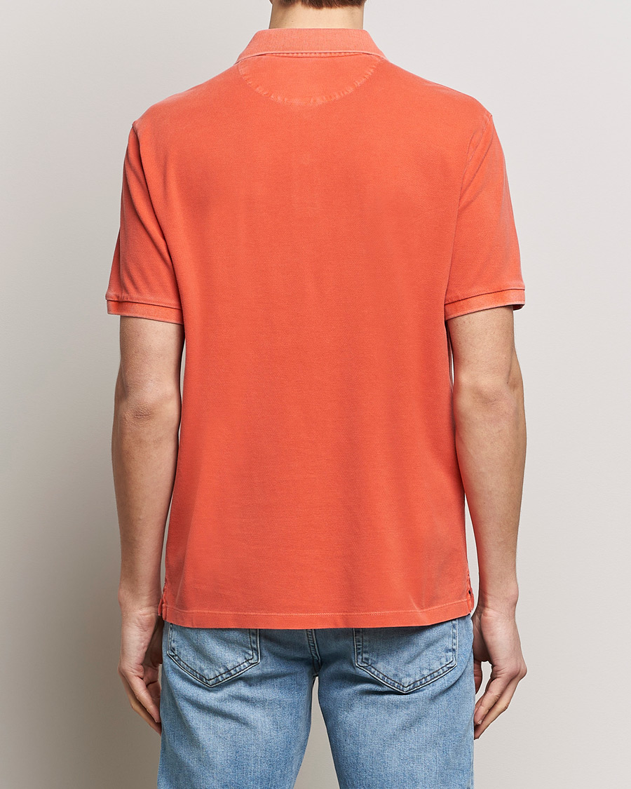 Hombres | Polos | GANT | Sunbleached Polo Burnt Orange