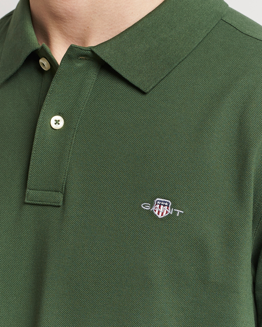 Hombres | Polos | GANT | The Original Polo Pine Green