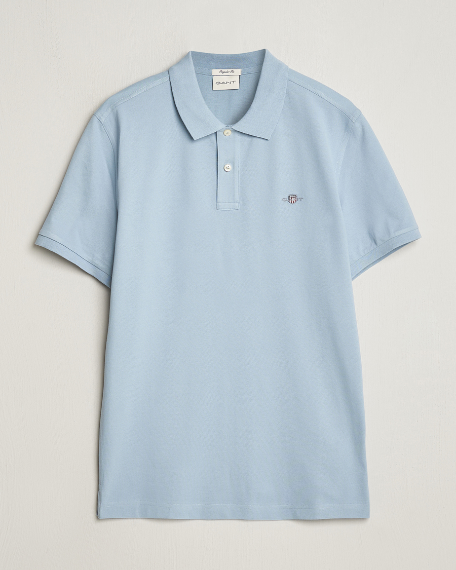 Hombres | Polos | GANT | The Original Polo Dove Blue