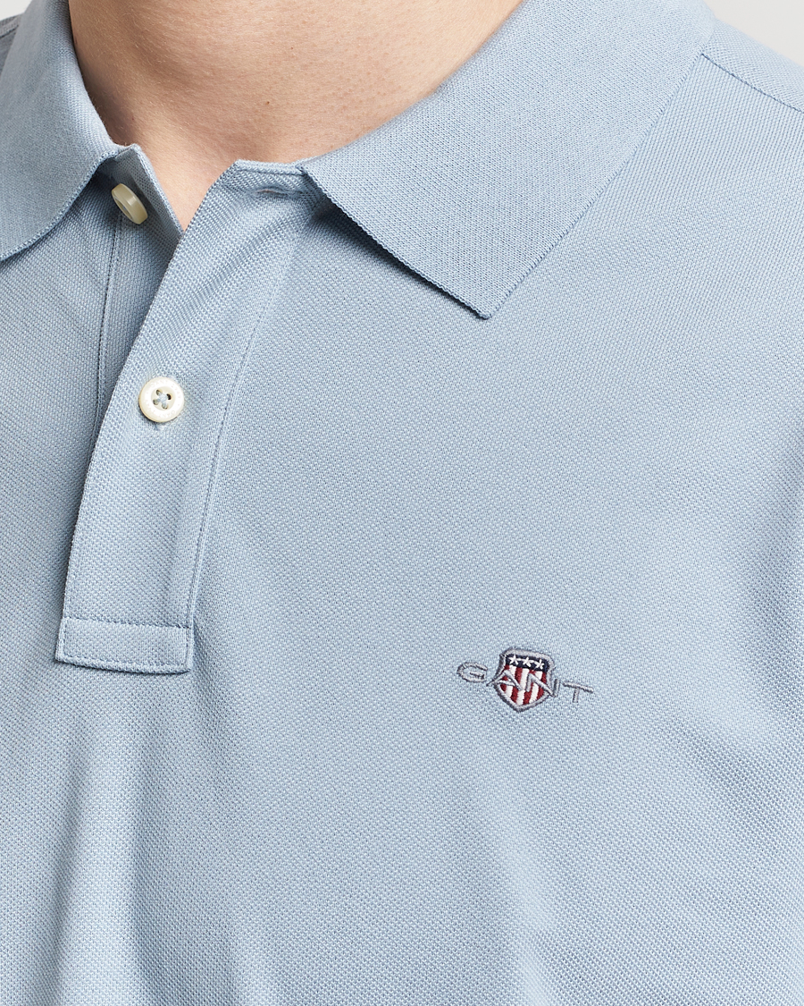 Hombres | Polos | GANT | The Original Polo Dove Blue