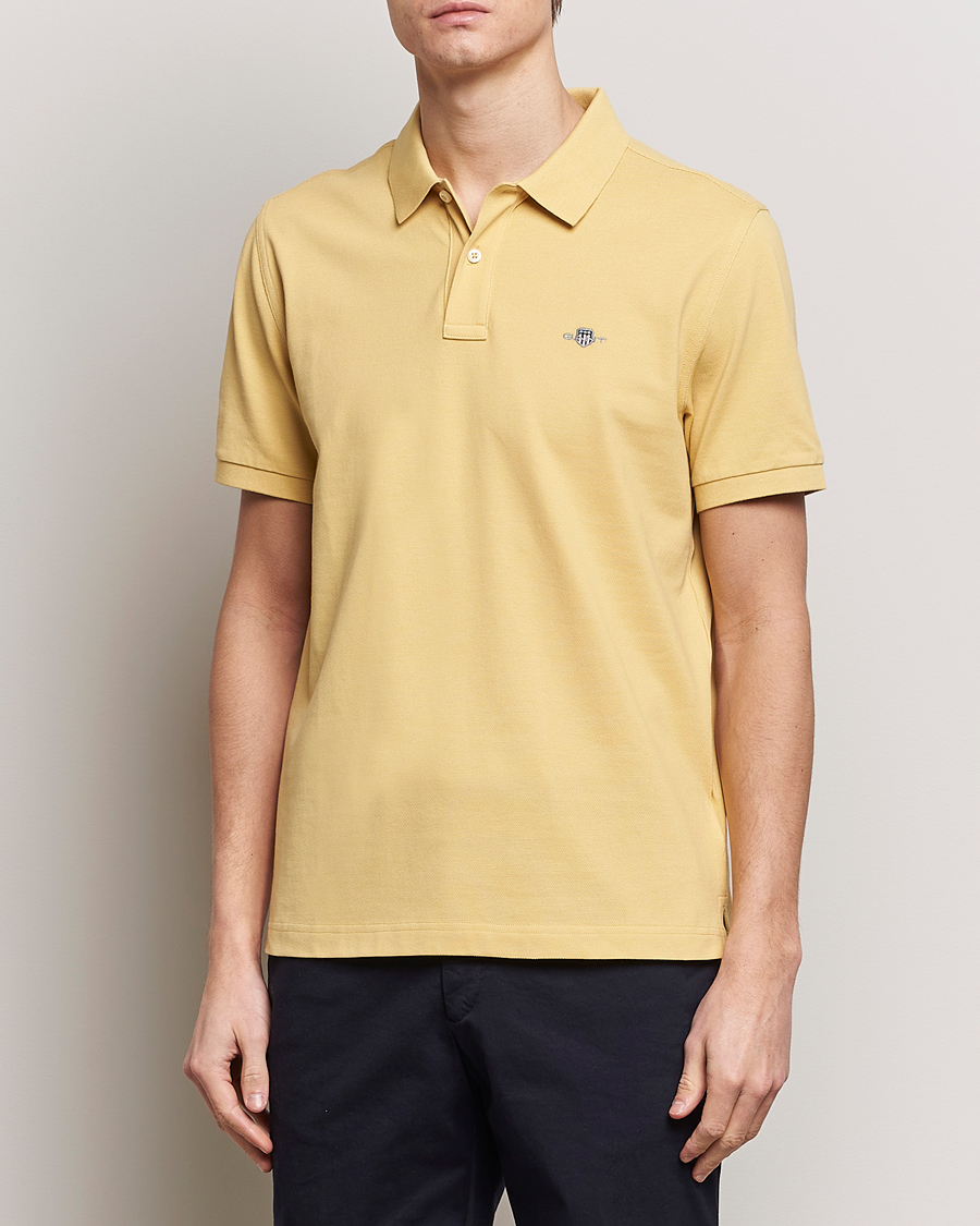Hombres |  | GANT | The Original Polo Dusty Yellow