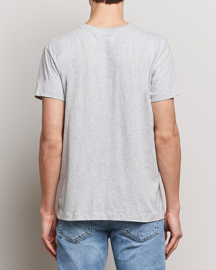Hombres | Camisetas | GANT | 2-Pack Crew Neck T-Shirt Light Grey/Navy