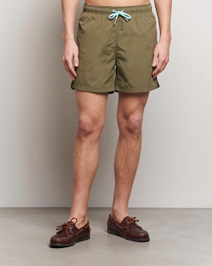 Hombres | Bañadores | Gant | Basic Swimshorts Juniper Green