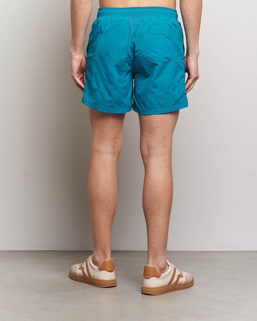 Hombres | Bañadores | Gant | Basic Swimshorts Ocean Turquoise