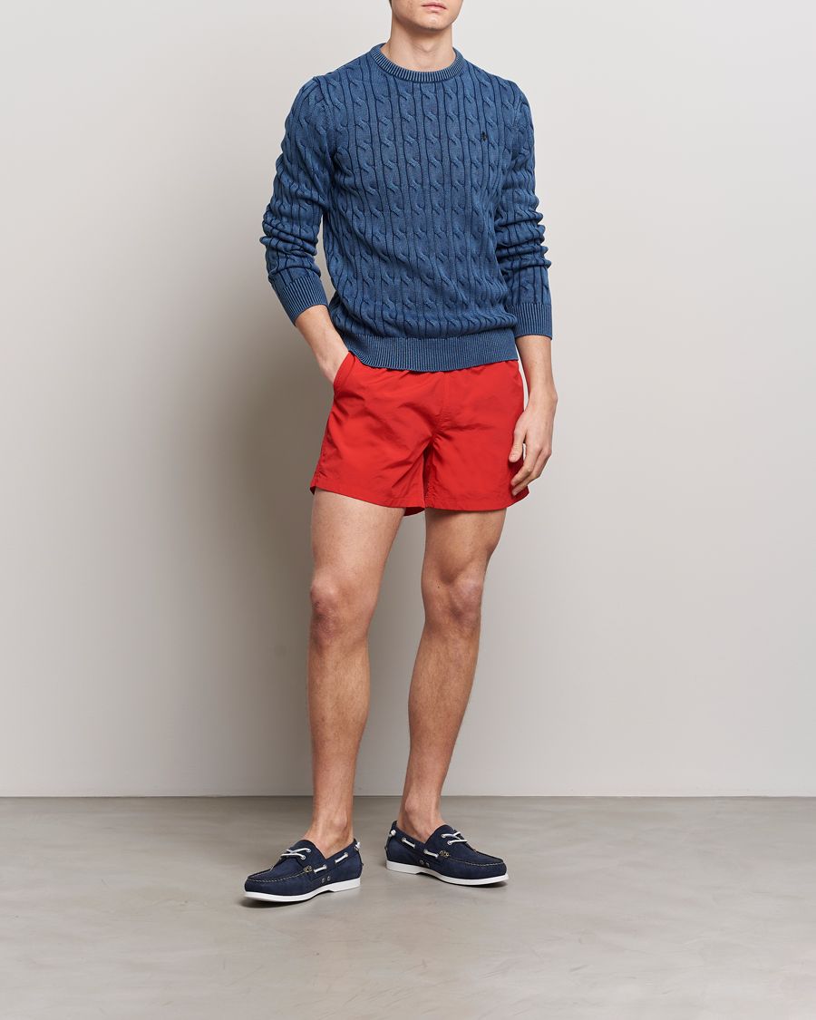 Hombres | Bañadores | GANT | Basic Swimshorts Bright Red