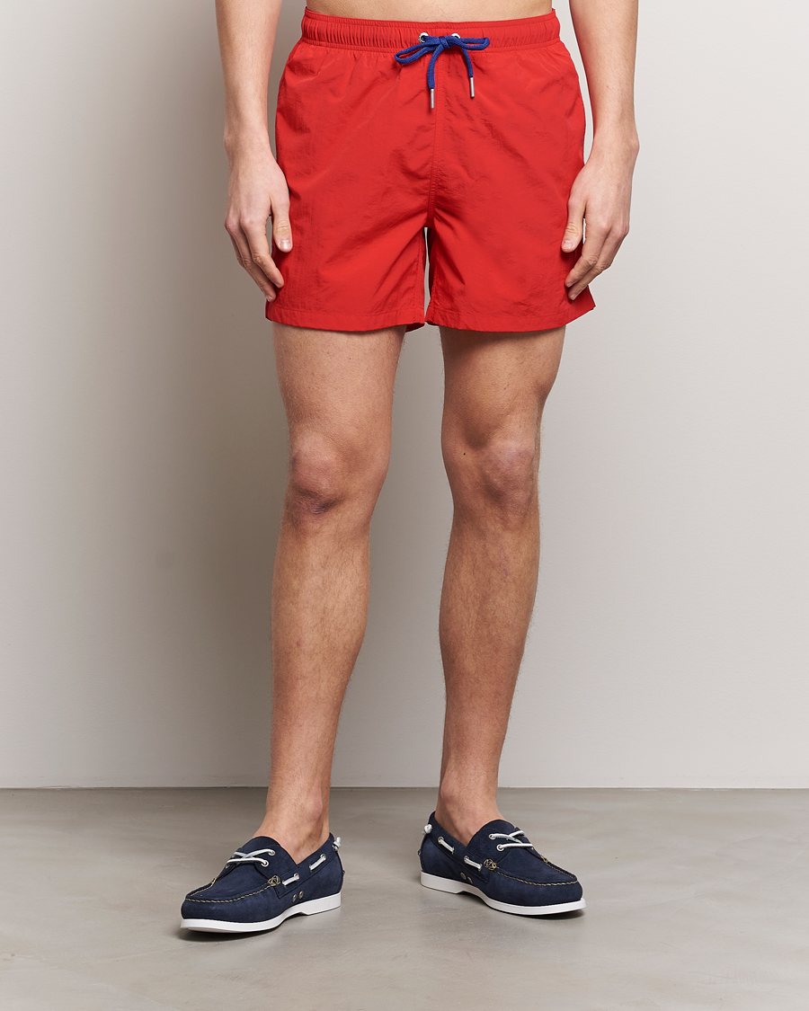 Hombres | Bañadores | Gant | Basic Swimshorts Bright Red