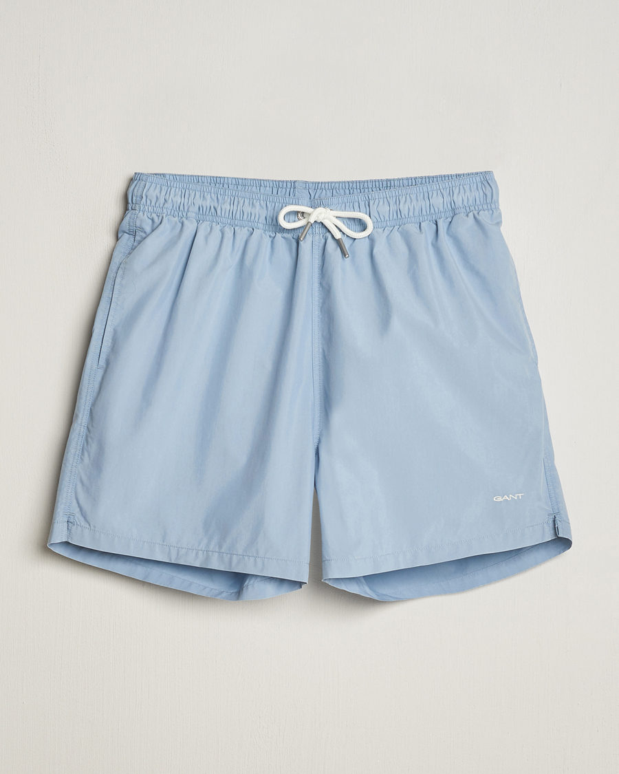 Hombres | Bañadores | Gant | Sunbleached Swimshorts Dove Blue