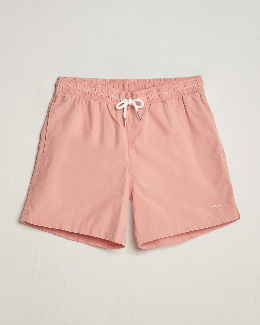 Hombres | Bañadores | Gant | Sunbleached Swimshorts Peachy Pink