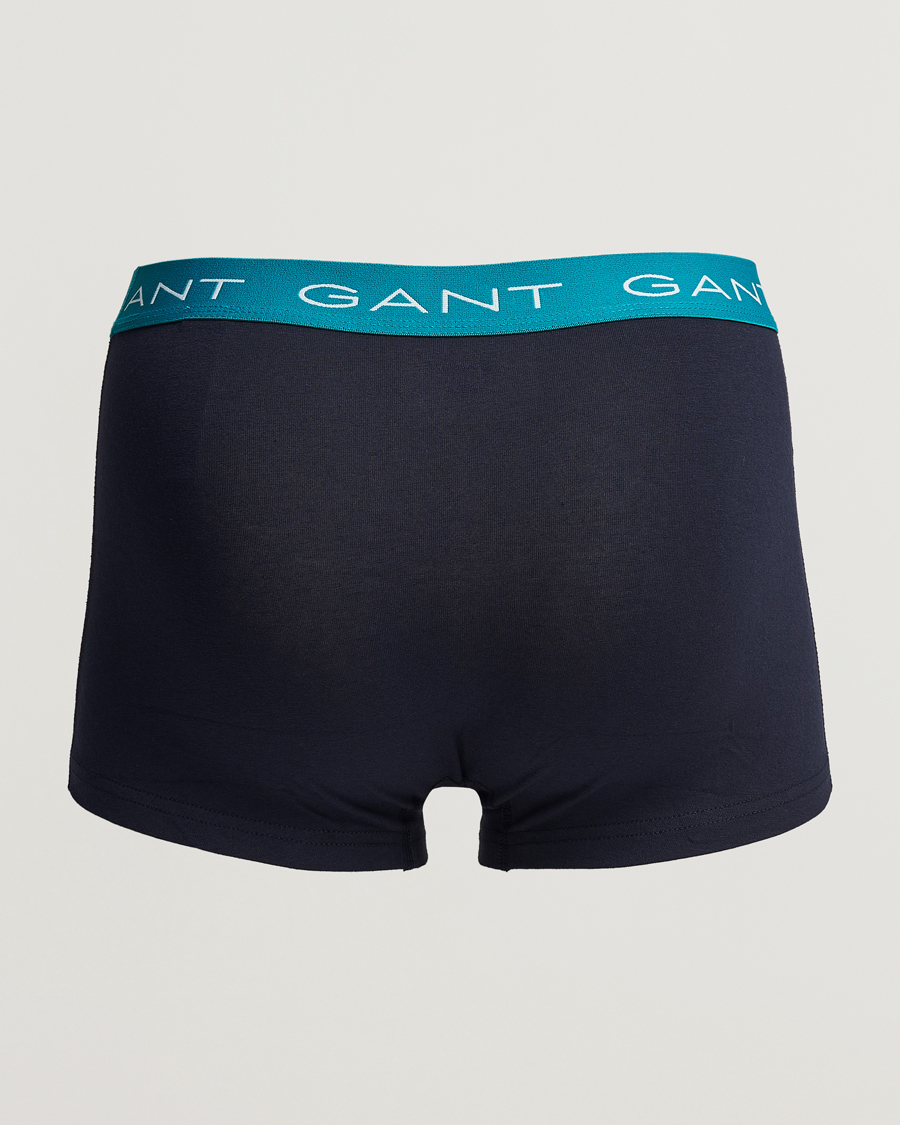 Hombres | Ropa interior y calcetines | GANT | 3-Pack Trunks Evening Blue